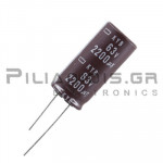 Electrolytic Capacitor  2200μF 105C  63V Ø18x35.5mm P7.5