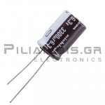 Electrolytic Capacitor  3300μF 105C  6.3V Ø12.5x20mm P5.0