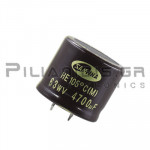Electrolytic Capacitor  4700μF 105C  63V Ø35x30mm P10.0 Snap-In