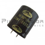 Electrolytic Capacitor  6800μF 105C  63V Ø35x40mm P10.0 Snap-In