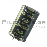 Electrolytic Capacitor  10000μF  85C  63V Ø30x50mm P10.0 Snap-In