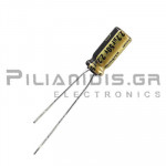 Electrolytic Capacitor Audio  2.2μF  50V 85C Ø5x11mm P2.5