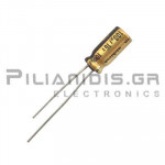 Electrolytic Capacitor Audio  100μF  16V 85C Ø5x11mm P2.0