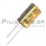 Electrolytic Capacitor Audio  470μF  100V 85C Ø16x25mm P7.5