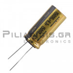 Electrolytic Capacitor Audio 15000μF  6.3V 85C Ø16x35.5mm P7.5