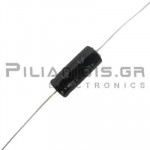 Electrolytic Capacitor Bipolar  1.0μF  100V 85C Ø10x20mm Axial