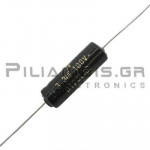 Electrolytic Capacitor Bipolar  3.3μF  100V 85C Ø12x30mm Axial