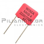 Polyester Capacitor 2.2nF 2000V P10.0