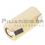 Μπαταρία Επαναφορτιζόμενη NICD Sub-C Ø22x42.5mm 1.2V 1900mAh Με Λαμάκι