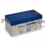 Battery Lead-Acid 12V  3.4Ah L:134.4mm / W:67.5mm / H:61mm