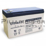 Battery Lead-Acid 12V  9Ah L:151mm / W:65mm / H:95mm