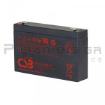 Battery Lead-Acid 6V 9Ah L:151mm / W:34mm / H:94mm