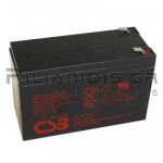 Battery Lead-Acid 12V 7.2Ah L:151mm / W:65mm / H:94mm