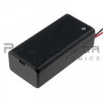 Battery Holder 9V x 1 (33x21x69mm) + Cable