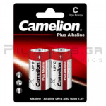 Battery Plus Alkaline  C  2p.