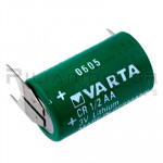 Battery Lithium 1/2AA 3.0V  950mA Ø14.6x25mm (+2p.)