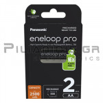 Rechargeable Battery AA 2500mAH  2p. Ready to Use