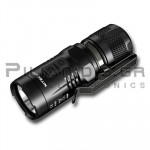 Flashlight LED Explorer 900Lm (190m) με IMR18350 (Not Included)