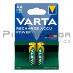 MΠATAPIA EΠANAΦΟΡΤΙΖΟΜΕΝΗ AA 2100mAH  2TEM. Ready to Use