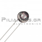 Photoresistor  7,5K/120K 100V  90mW  -20C/+70C TO-46