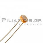 Photoresistor  48Κ/500K 100V  80mW  -40C/+75C