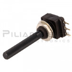 Potentiometer 6mm Linear  47ΚΩ 0,20W Piher