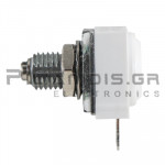 ΠΟΤΕΝΣΙΟΜΕΤΡΟ 3.0mm ΜΕΤΑΛΛΙΚΟ ΑΞΟΝΑ  10ΚΩ 2W IP65