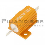 Wirewound Resistor  100R 25W ±5%
