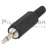 Connector JACK 3.5mm ΜΟΝΟ  Male Plastic