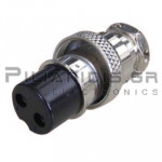 CONNECTOR  ΜΙΚΡΟΦΩΝΟΥ ΘΗΛYKO 2pin ΚΑΛΩΔΙΟΥ