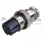 CONNECTOR  ΜΙΚΡΟΦΩΝΟΥ ΘΗΛΥΚΟ 6pin ΚΑΛΩΔΙΟΥ