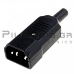 CONNECTOR AC ΚΑΛΩΔΙΟΥ ΑΡΣΕΝΙΚΟ 10A/250V