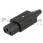 Connector AC Cable Female 10Α/250V