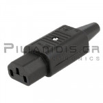 Connector AC Καλωδίου Θηλυκό 10Α/250V