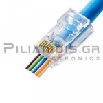 ΤΗΛΕΦΩΝΙΚΟ ΦΙΣ 8Χ8  8P8C RJ45 CAT6 OPEN TYPE