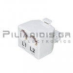 Telephone Adaptor  6P2C Male - 2 Females  