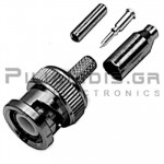 CONNECTOR BNC ΑΡΣENIKO  RG-174 CRIMP