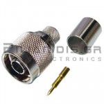 CONNECTOR Ν ΑΡΣΕΝΙΚΟ LMR400 CRIMP