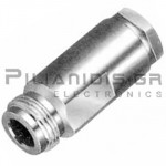 CONNECTOR Ν ΘΗΛΥΚΟ  RG-58 CLAMP