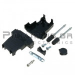 Lid For Connector D-SUB 15pin  (HD-26) Black