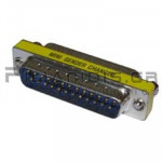 ADAPTOR D-SUB 25pin ΑΡΣΕΝΙΚΟ - 25pin ΘΗΛΥΚΟ