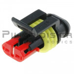 CONNECTOR Superseal IP67 ΘΗΛΥΚΟ 2pin