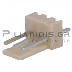 CONNECTOR RASTER 2.54mm 3A/250V MALE THT STRAIGHT 3pin