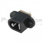 CONNECTOR DC ΣΑΣΙ 2.50x5.50mm ΜΕ 2 ΒΙΔΕΣ + ΔΙΑΚΟΠΤΗ (ON/OFF)
