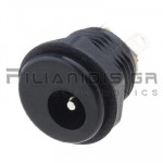 CONNECTOR DC ΣΑΣΙ 2.50x5.50mm + ΔΙΑΚΟΠΤΗ (ON/OFF) 1A/12Vdc
