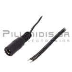 Connector DC Extension 2.10x5.50mm  With Cable 0.25m