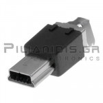 CONNECTOR USB mini B 5pin ΑΡΣΕΝΙΚΟ ΚΑΛΩΔΙΟ