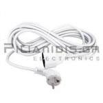 Schucko extension 3x1.5mm white 3.0M