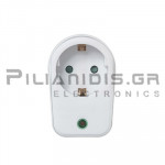 Αντάπτορας προστασίας υπέρτασης δικτύου Λευκό