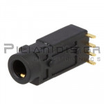 Connector  JACK PCB 3.5mm 4  Poles THT (4pins)